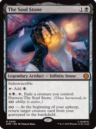 The Soul Stone (SPM-066) - Marvel's Spider-Man Foil