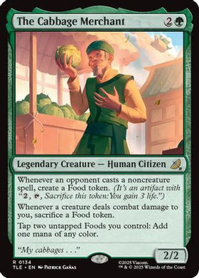 The Cabbage Merchant (TLE-134) - Avatar: The Last Airbender: Eternal-Legal Foil