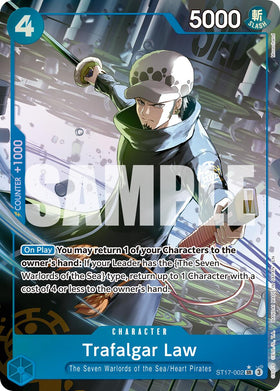 Trafalgar Law - ST17-002 (Alternate Art) - ST17-002 - (Premium Booster -The Best- Vol. 2)