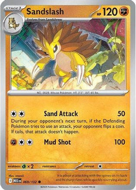 Sandslash 69 Me01 Mega Evolution