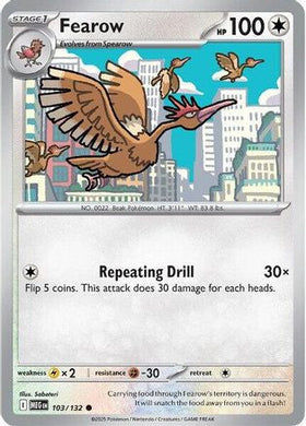 Fearow 103 Me01 Mega Evolution