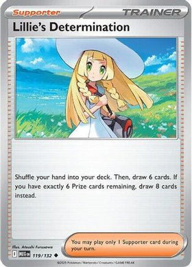 Lillie's Determination 119 132 119 Me01 Mega Evolution