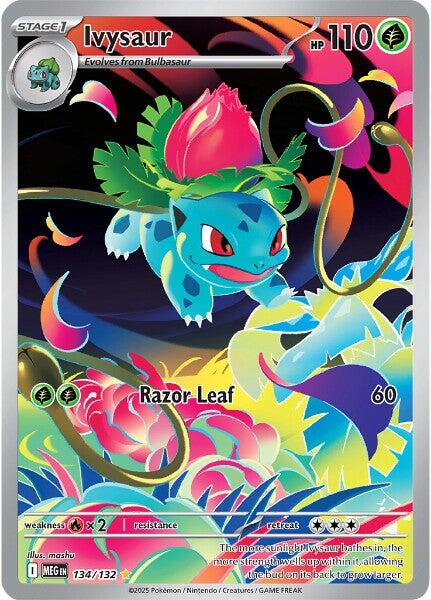Ivysaur - 134/132 - 134/132 - (ME01: Mega Evolution)