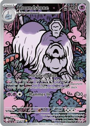 Houndstone 145 132 145 Me01 Mega Evolution Holofoil