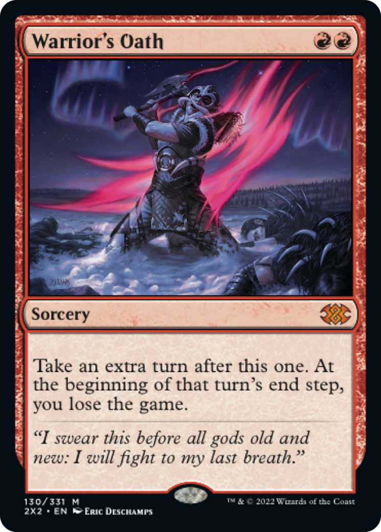 Warrior's Oath (2X2-130) - Double Masters 2022 Foil