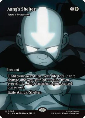 Aang's Shelter - Teferi's Protection (Borderless) (TLE-007) - Avatar: The Last Airbender: Eternal-Legal
