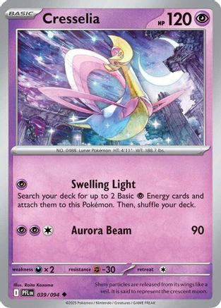 Cresselia ' Me02 Phantasmal Flames