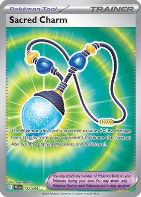 Sacred Charm 122 094 122 Me02 Phantasmal Flames Holofoil