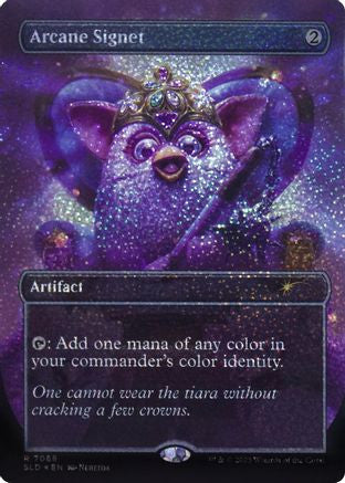 Arcane Signet (7068) (Confetti Foil) (SLD-7068) - Secret Lair Drop Series Foil