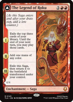 The Legend of Roku (PRE-145) - Prerelease Cards Foil