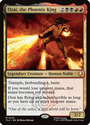 Ozai, the Phoenix King (PRE-235) - Prerelease Cards Foil
