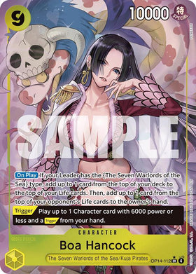 Boa Hancock - OP14-112 (Alternate Art) - OP14-112 - (The Azure Sea's Seven)