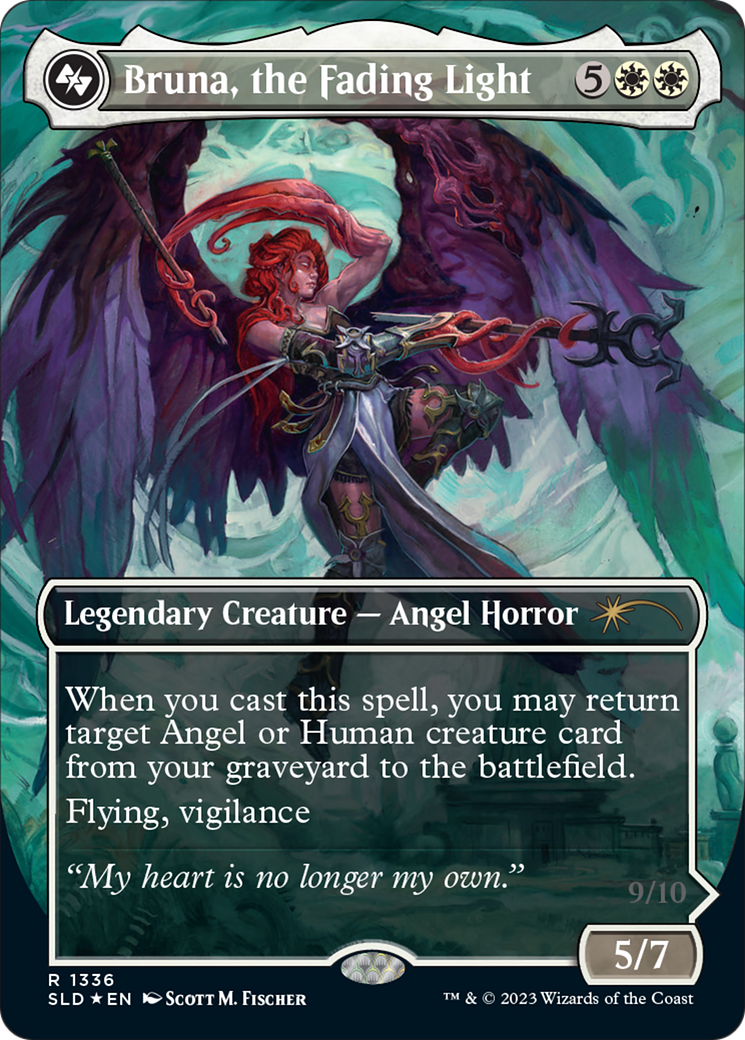 Bruna, the Fading Light (SLD-1336) - Secret Lair Drop (Borderless) Foil