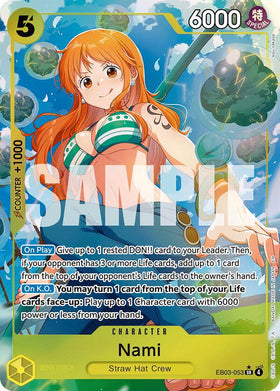 Nami (053) (Alternate Art) - EB03-053 - (Extra Booster: One Piece Heroines Edition)