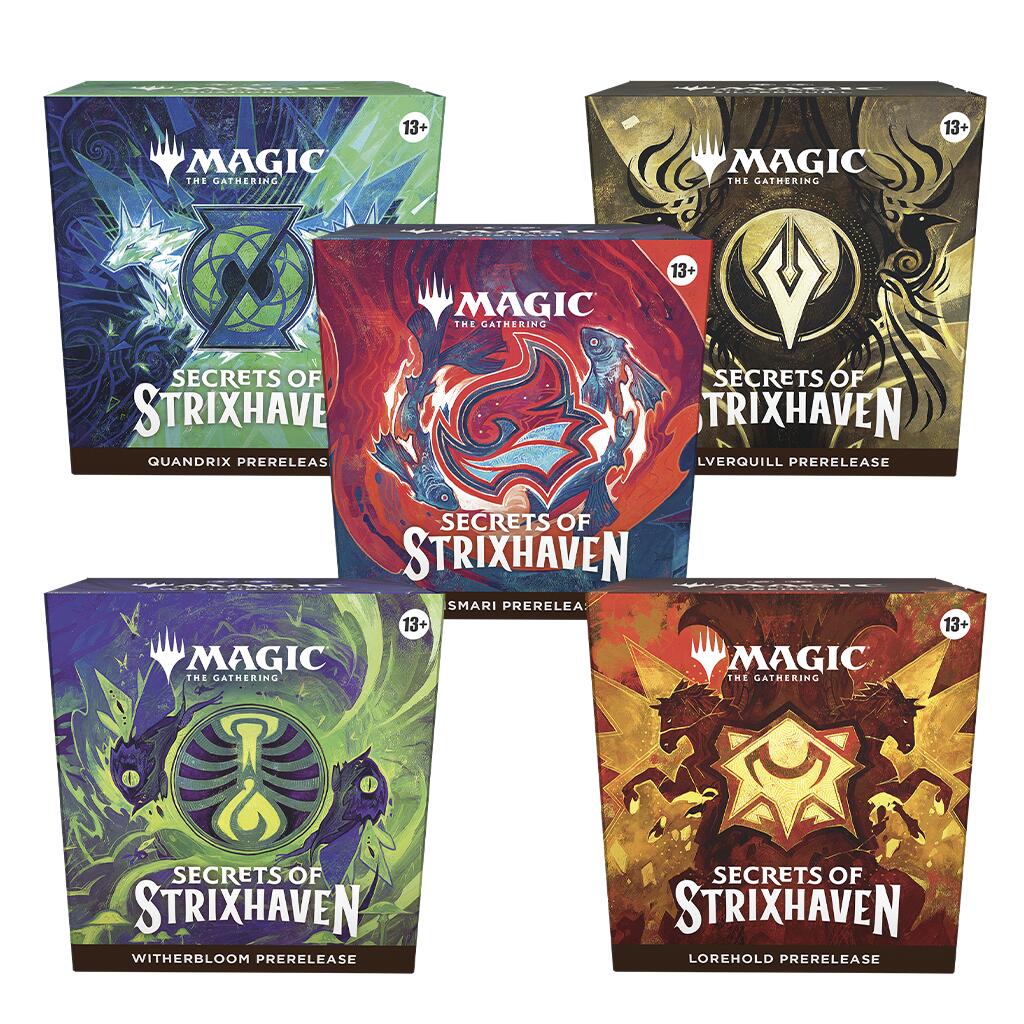 Magic: The Gathering - Secrets of Strixhaven - Secrets of Strixhaven - Prerelease Pack [Set of 5]