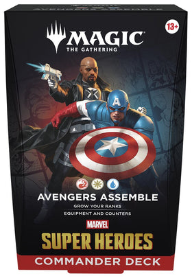 Magic: The Gathering - Marvel Super Heroes Commander Deck - Avengers Assemble