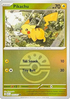 Pikachu Friend Ball 55 Me Ascended Heroes Reverse Holofoil