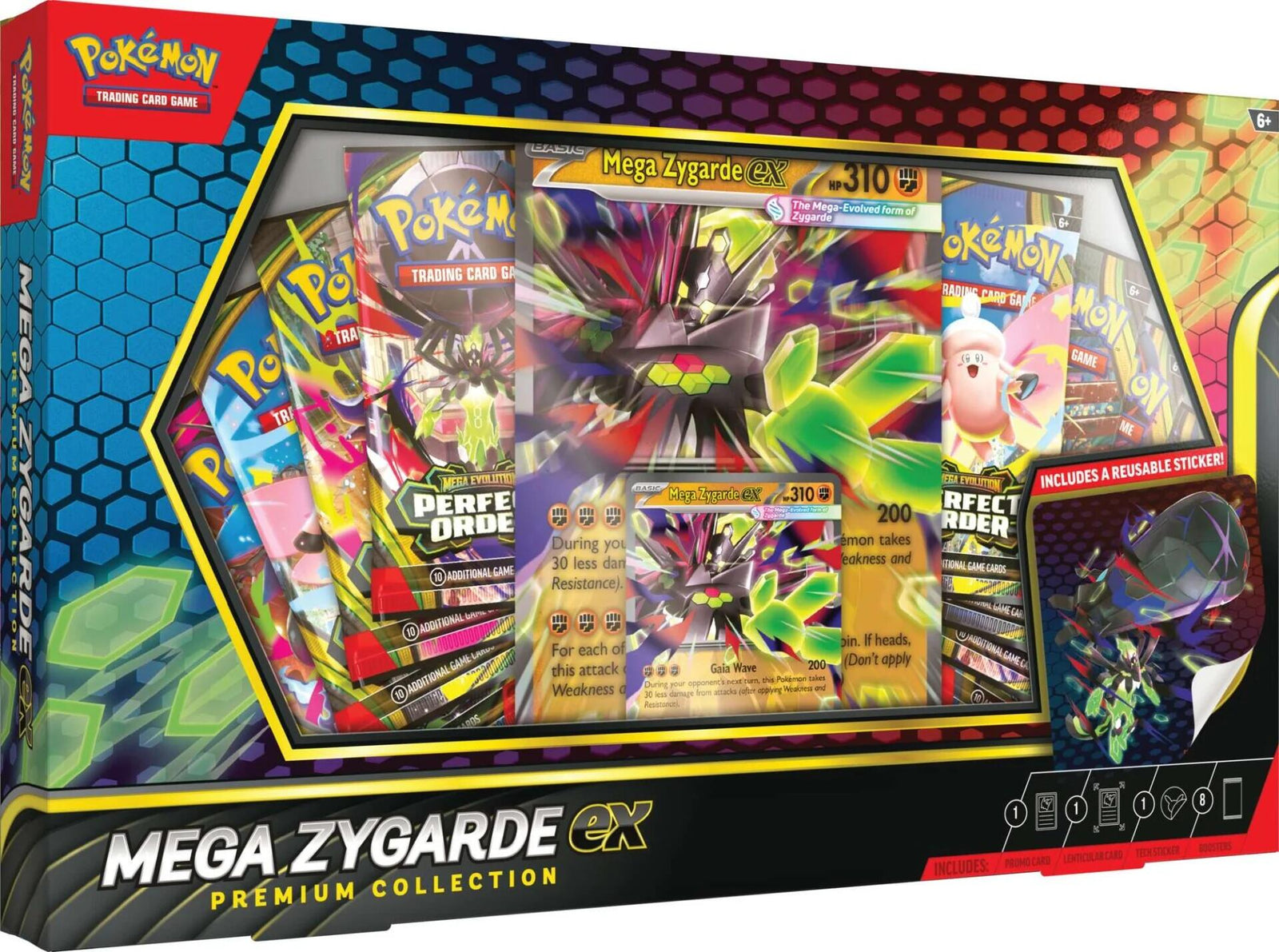 Pokemon TCG: Mega Zygarde ex Premium Collection