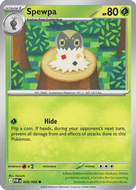 Spewpa 008 088 8 Me03 Perfect Order Reverse Holofoil