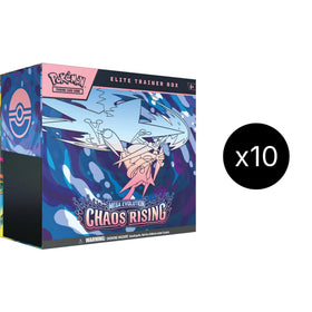 (Preorder) Pokemon TCG: Chaos Rising Elite Trainer Box Case