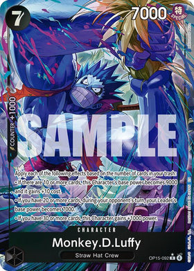 Monkey.D.Luffy (OP15-092) (Alternate Art) - OP15-092 - (Adventure on Kami's Island)