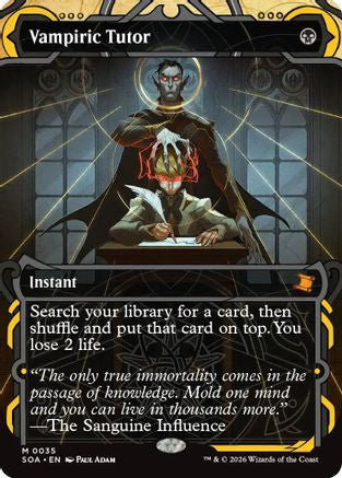 Vampiric Tutor (SOA-035) - Secrets of Strixhaven: Mystical Archive Foil