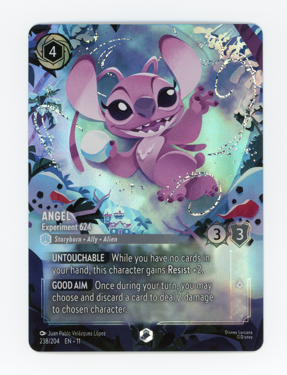 Angel - Experiment 624 — Enchanted|Holofoil — ID 16824