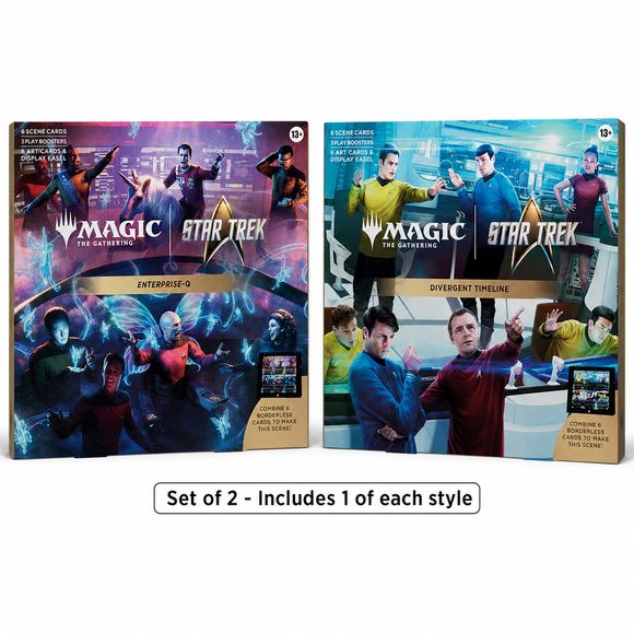 (PRE-ORDER NOV 2026) Magic The Gathering - MTG - Star Trek Scene Box - Set of 2
