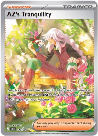 AZ's Tranquility - 120/086 120 - ME04 Chaos Rising Holofoil