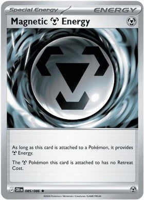 Magnetic Metal Energy 85 Me04 Chaos Rising Holofoil