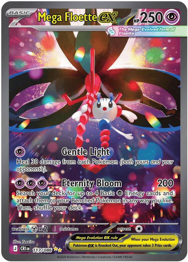 Mega Floette ex - 117/086 - 117/086 - (ME04: Chaos Rising)