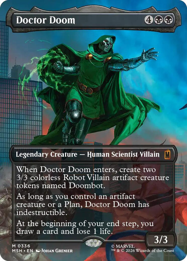 Doctor Doom (Borderless) (0336) - 336 - (Marvel Super Heroes)
