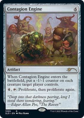 Contagion Engine (SLD-1095) - Secret Lair Drop Foil