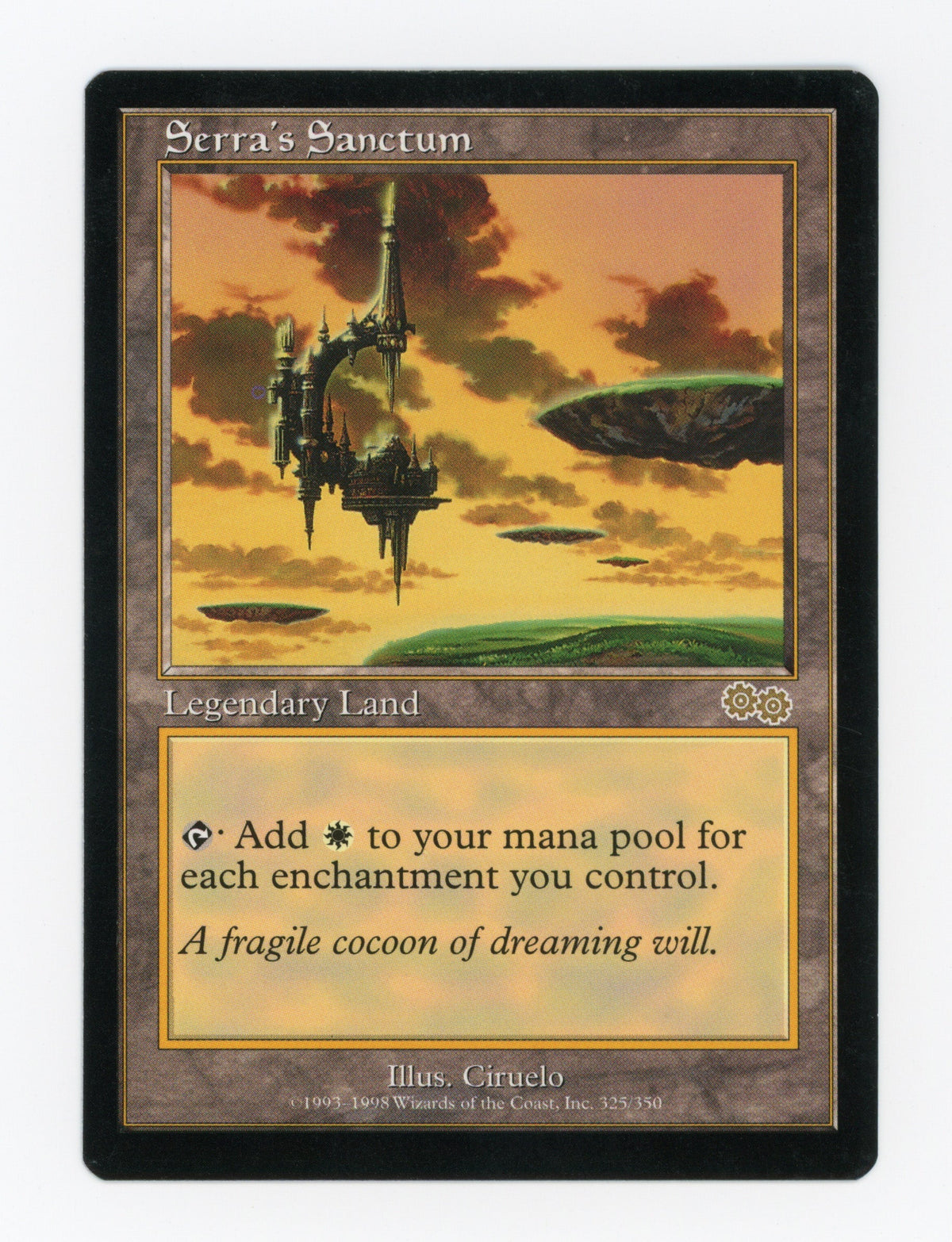 Serra's Sanctum — Damaged — ID 17850