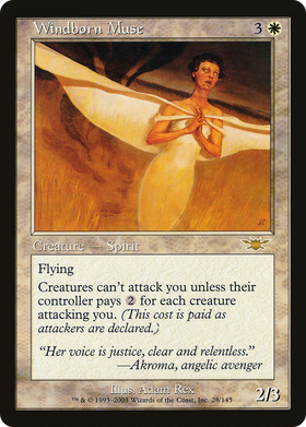 Windborn Muse (LGN-028) - Legions Foil