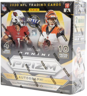 2020 Panini Prizm Football Mega Box (Neon Green Pulsar Prizms)