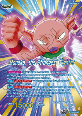 Monaka // Monaka, the Strongest Fighter (SLR) (BT31-027) [Impact Beyond Dimensions]