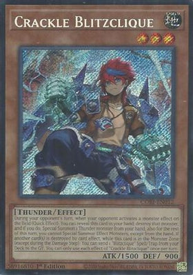 Crackle Blitzclique Secret Rare - Chaos Origins 1st Edition