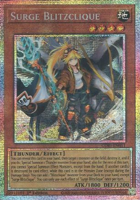 Surge Blitzclique (Starlight Rare) Starlight Rare - Chaos Origins 1st Edition