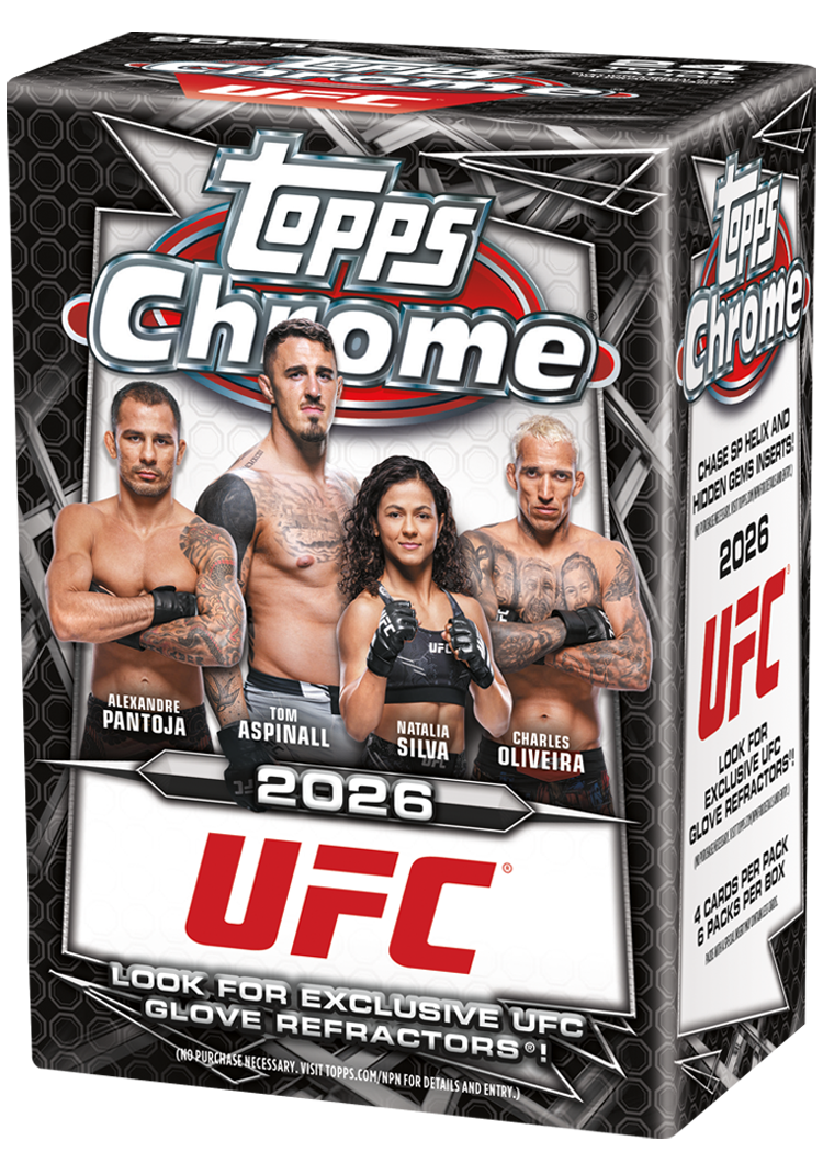 2026 Topps UFC Chrome Blaster 40 Box Case
