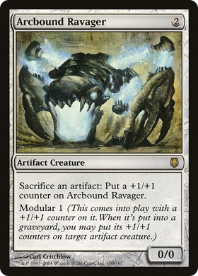 Arcbound Ravager (DST-100) - Darksteel Foil