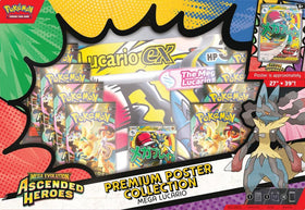 Pokemon Mega Evolution Ascended Heroes Premium Poster Collection Box