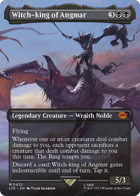 Witch-king of Angmar (LTR-423) - The Lord of the Rings: Tales of Middle-earth (Borderless) Foil