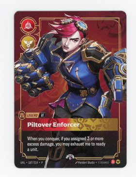Piltover Enforcer (Vi) — Metal|Prize Wall — ID 17473