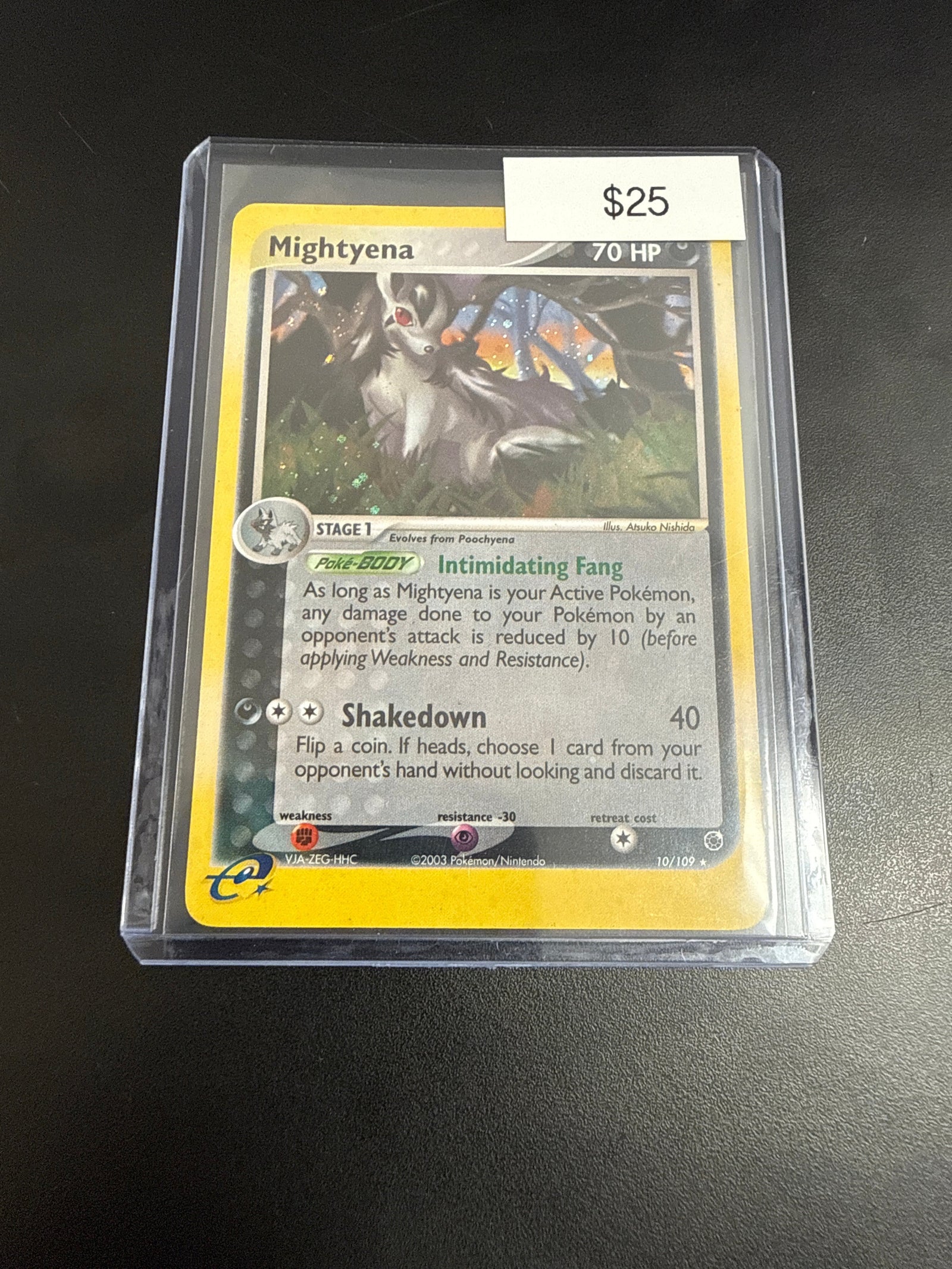 Pokemon Mightyena Holo #10/109