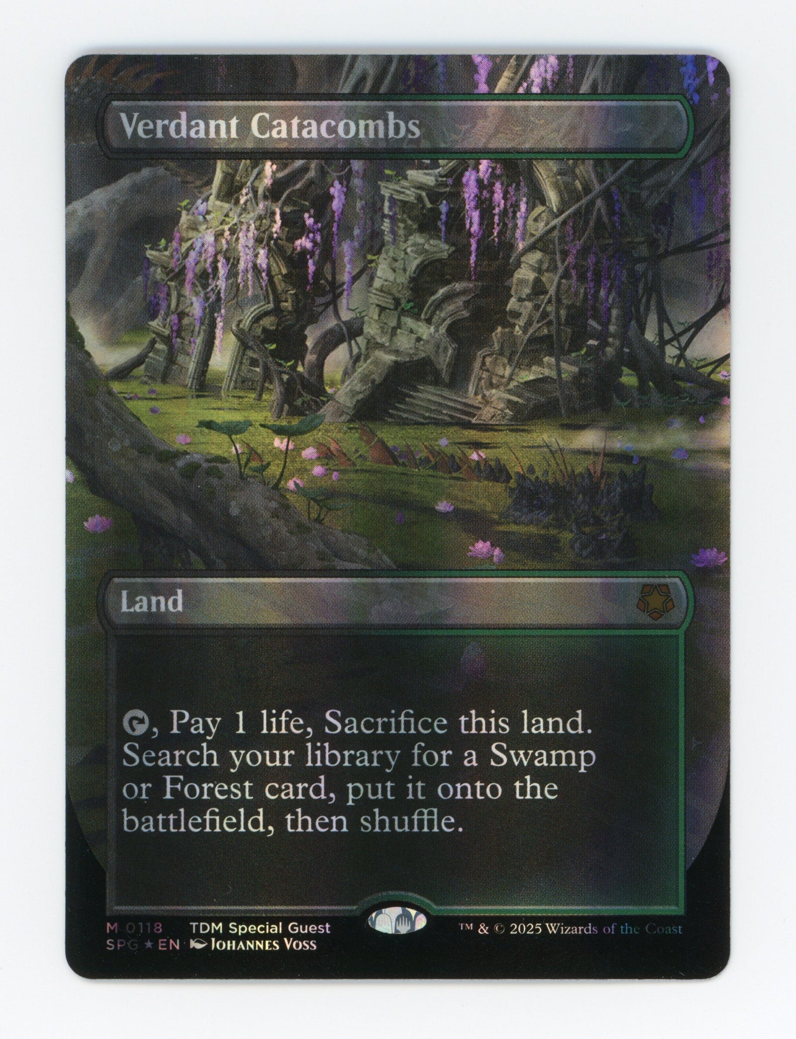 Verdant Catacombs — Borderless|Dragonscale Foil — ID 17266
