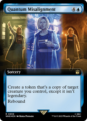 Quantum Misalignment (WHO-959) - Doctor Who: (Extended Art) Foil