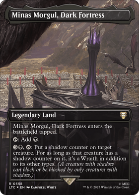 Minas Morgul, Dark Fortress (LTC-558) - Tales of Middle-earth Commander (Borderless) Foil