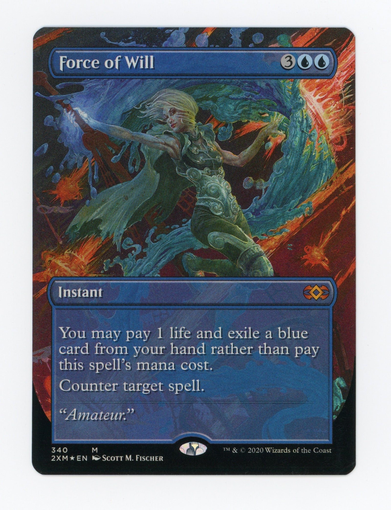 Force of Will — Borderless|Foil — ID 17117