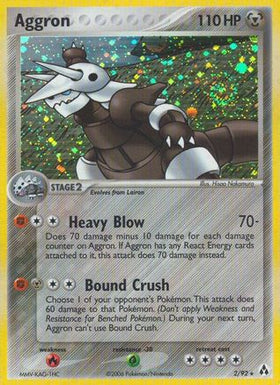 Aggron (2/92) - Legend Maker Reverse Holofoil